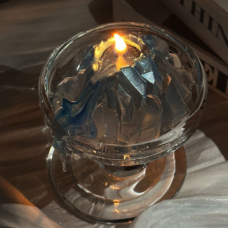 Floating Iceberg Candle Premium Scented Decor for Bedroom Desk