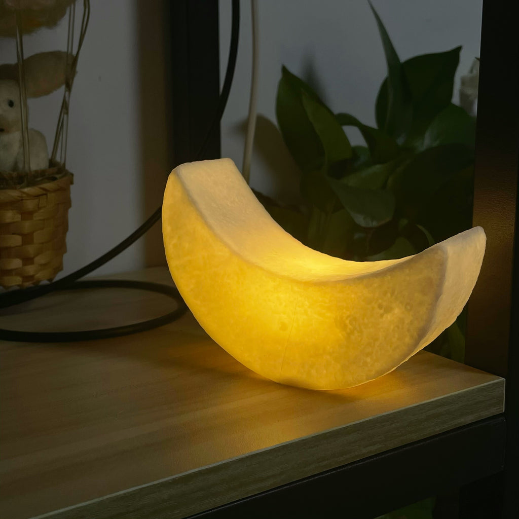 Soft Glow Moon Night Light Bedside Lamp Bedroom Decor Present