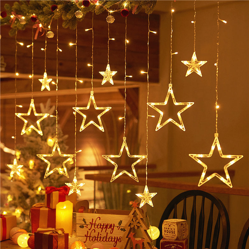 Star Fairy Lights String Lights for Bedroom Party Outdoor Decoration