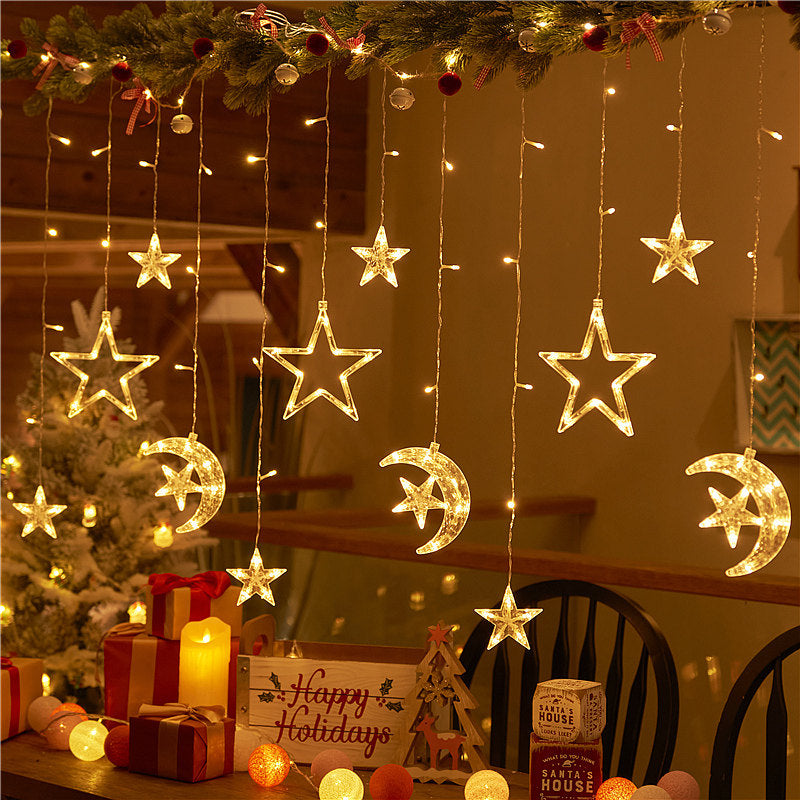 Star Fairy Lights String Lights for Bedroom Party Outdoor Decoration