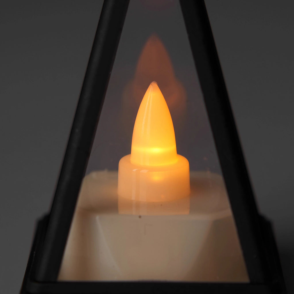 Triangle Style Electronic Candle Night Lamp for Ambient Decor Light Desk